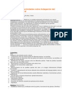 Secuencia de actividades sobre Indagación del ambiente natural