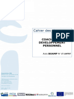 Cahier Des Charges Coaching Développement Personnel