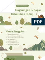 Kualitas Lingkungan Sebagai Kebutuhan Hidup