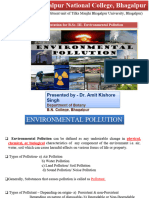 Presentation For B.SC - III Environmental Pollution