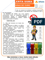 Alerta Ssma - Regras de Ouro