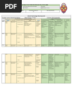 2nd Year Planning Grid