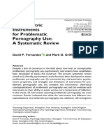 Psychometric Instruments For Problematic Pornography Use: A Systematic Review