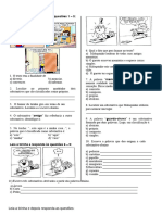 Atividade - Substantivo