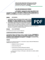 Acta de Disponiobilidad de Terreno-Sanemaiento