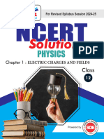 CLASS XII PHYSICS NCERT TEXTBOOK SOLUTION Chapter 1 Electric Charges