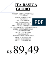 Cesta Basica Globo