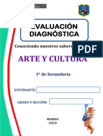 3° Ficha Evaluacion Diagnostica Arte y Cultura