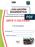 2° Ficha Evaluacion Diagnostica Arte y Cultura