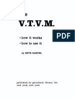 Vacuum Tube Volt Meter VTVM How It Works How To Use It Rhys Samuel 1956 254p