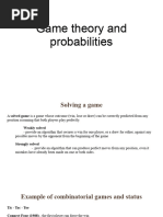 Game Theory Probabilities