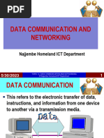 Data Communication and Networking