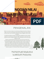 Ketinggian Nilai Warisan Melayu