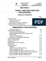 Section 3 Document #Emergency and 139G0290X002 Malfunction Procedures