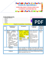 1° SESIÓN DÍA 3 MAT EXPLORAMOS UTILIZANDO LOS CUERPOS GEOMÉTRICOS