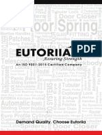 Eutoria Price List - A4