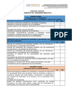 Rubrica Plan Analitico