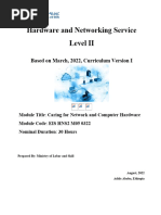 M05 Network & Computer Hardware