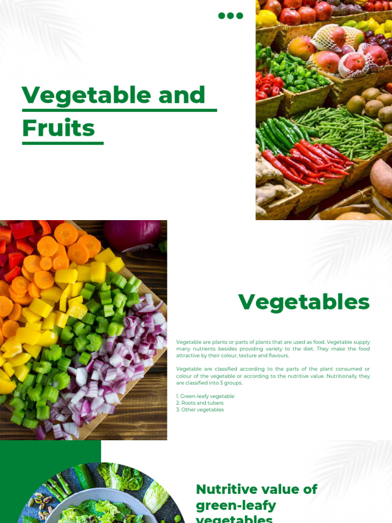 10 IMPORTANCE OF FRUITS AND VEGETABLES TO MAN PDF intelligence overview