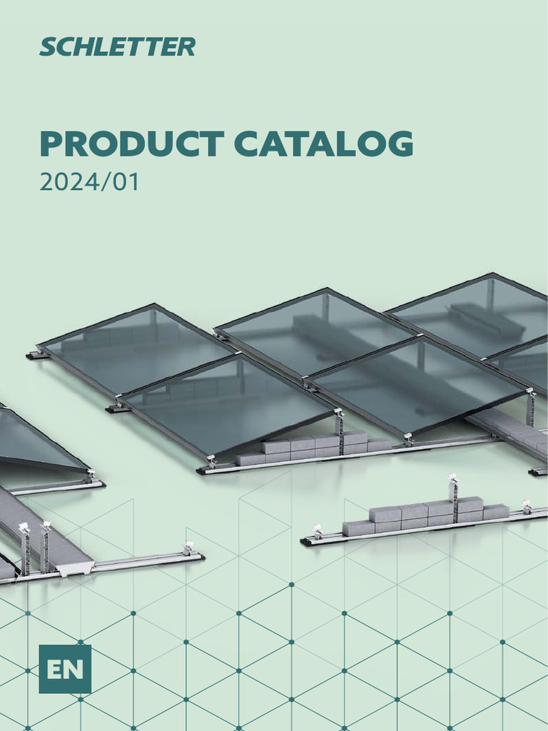 Schletter Product Catalog 2024 | PDF | Screw | Roof