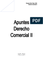 Apuntes Derecho Comercial II - 6to Semestre 2020