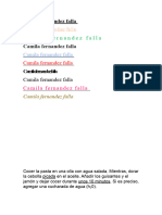 Documento Receta