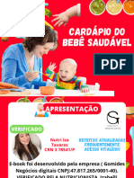 Cardápio Saudável