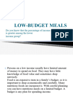 Low-Budget Meals