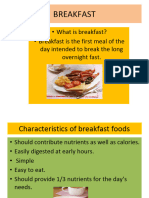 BREAKFAST Powerpoint