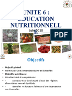 UNITE 6 - Education Nutritionnelle - UNB