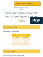 Topic 3.2 - Dets of Cap Structure For Students