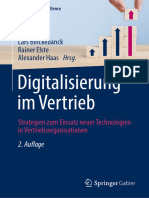 Digitalisierung Im Vertrieb: Lars Binckebanck Rainer Elste Alexander Haas HRSG