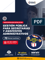 Temario Gestion Publica Secretaria