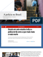 A Polícia No Brasil