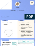 Aula 5 - Períodos Da Filosofia