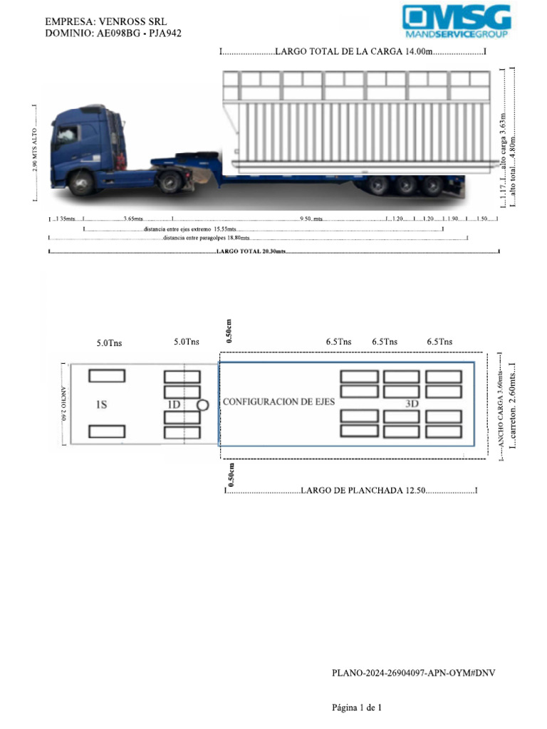 Croquis Vialidad Camion y Carreton | PDF