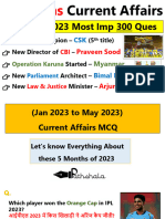 Last 5 Months CA (Jan-May 2023)