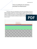 SAÉ 4.1 - Choix Et Justification de Solutions Constructives en Infrastructure