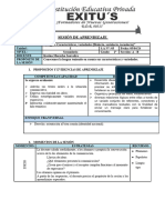 SESIÓN DE APRENDIZAJE N°4 - GRMATICA