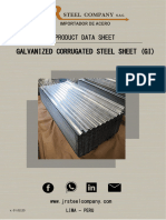 JR - Data Sheet - Steel Sheets