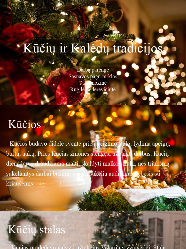 Kalėdos | PDF