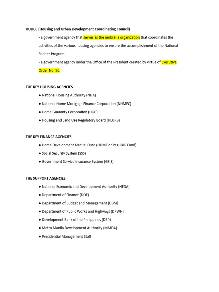 Housing Pdf Government Financial Services