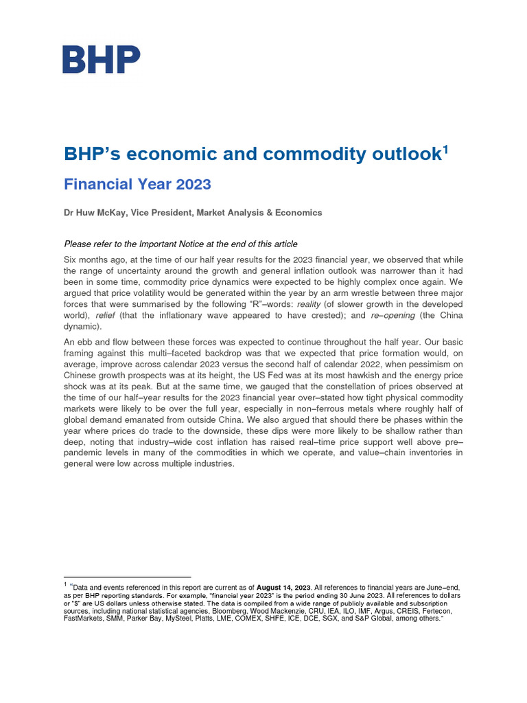 FY23Outlook | PDF | Climate Change Mitigation | China