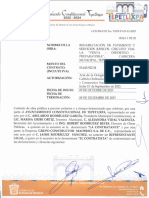 Contrato Circuito Vial La Venta