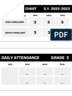 Attendance Chart