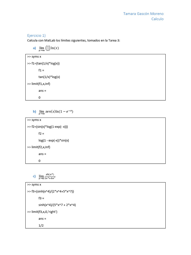 Tarea4 Matlab PDF Integral Algorithms