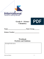 Patricles and Solutions Workbook