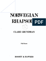 A Norwegian Rhapsody - Clare Grundman