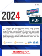 Booklet Beasiswa FON 2024