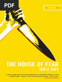 Ibne Safi - The House of Fear